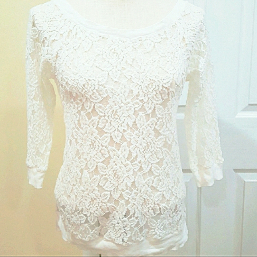 ⭐ Express | Lace top